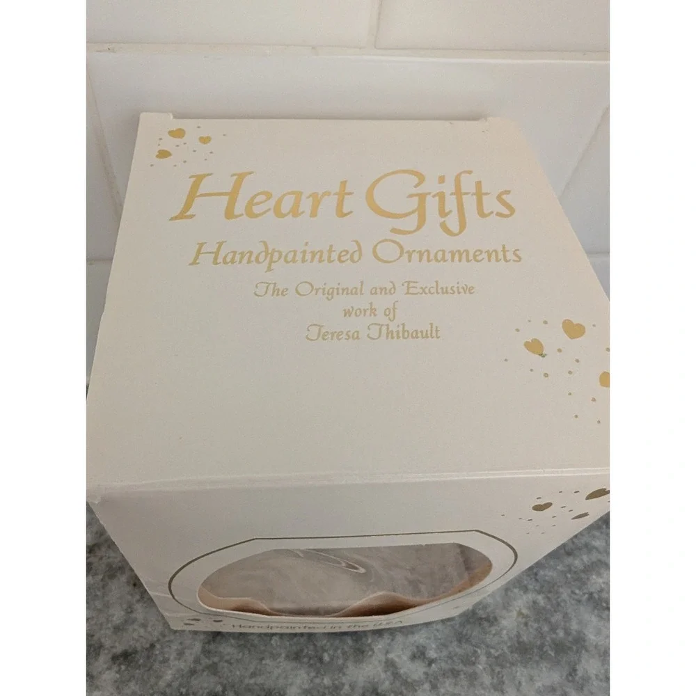 New in box Hand Painted Teresa Thibault Ornament, New Baby‎